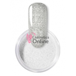 Dipping Powder Amelie Pigment Dust de  8g Cod PDS18 Shinning White-Silver